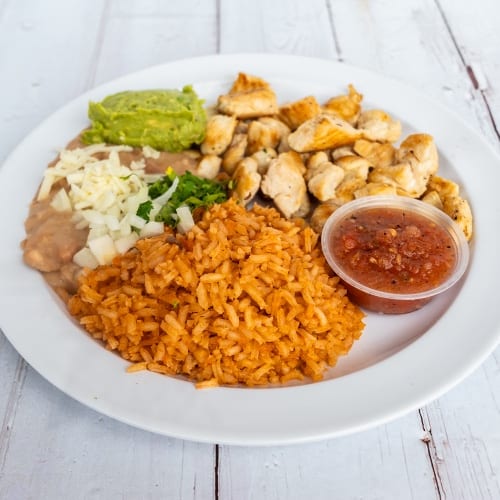 Grilled Chicken Plate.