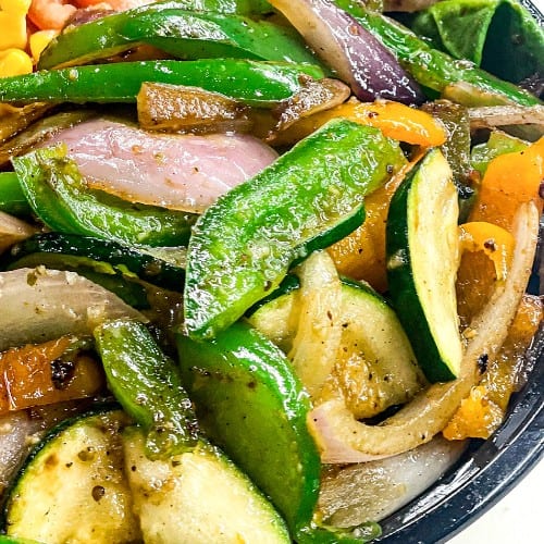 3 Grilled Veggie Tacos.