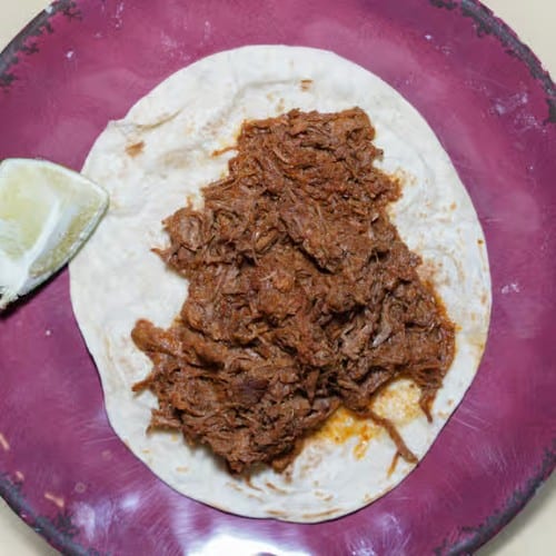 Ground Beef Taco.