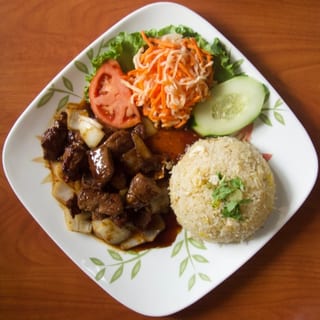 Fried Rice with "Shaking Beef"