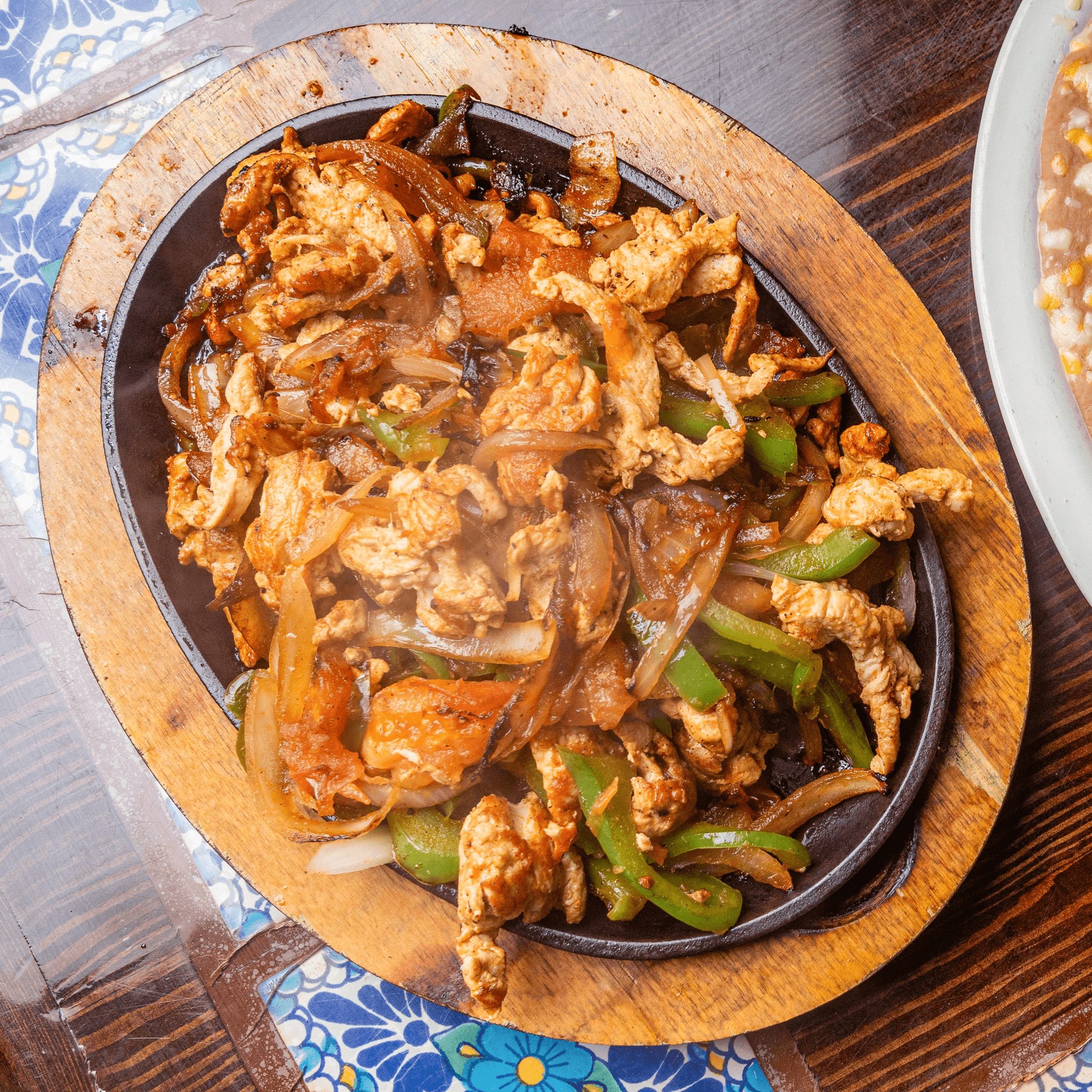 Chicken Fajitas.