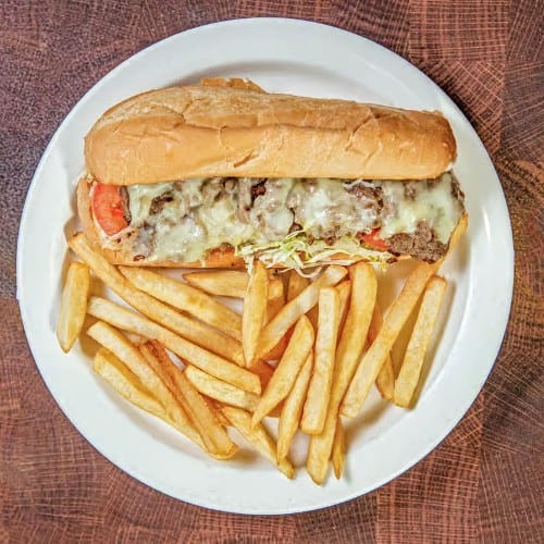 Steak & Cheese Sub.