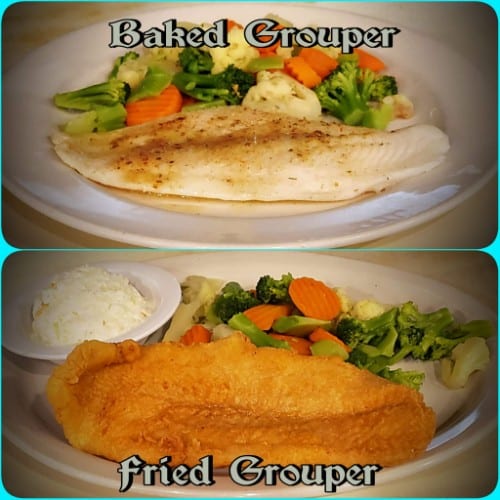 Fried Grouper.