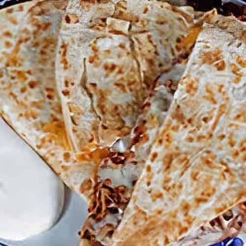 Jumbo Meat Quesadilla.