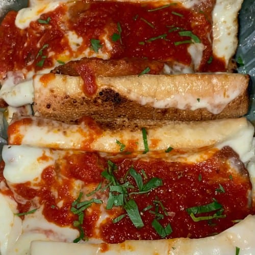 Chicken Parmigiana Sandwich.