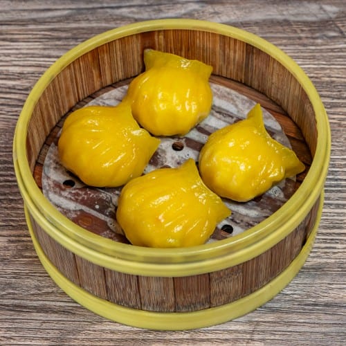 Vegan Shrimp Dumpling.