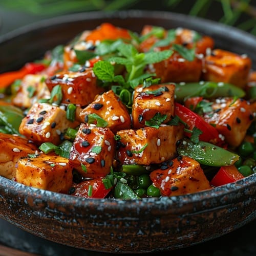 General Tso's Tofu.
