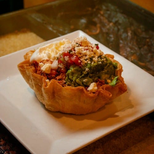 LUNCH Chicken Taco Salad.