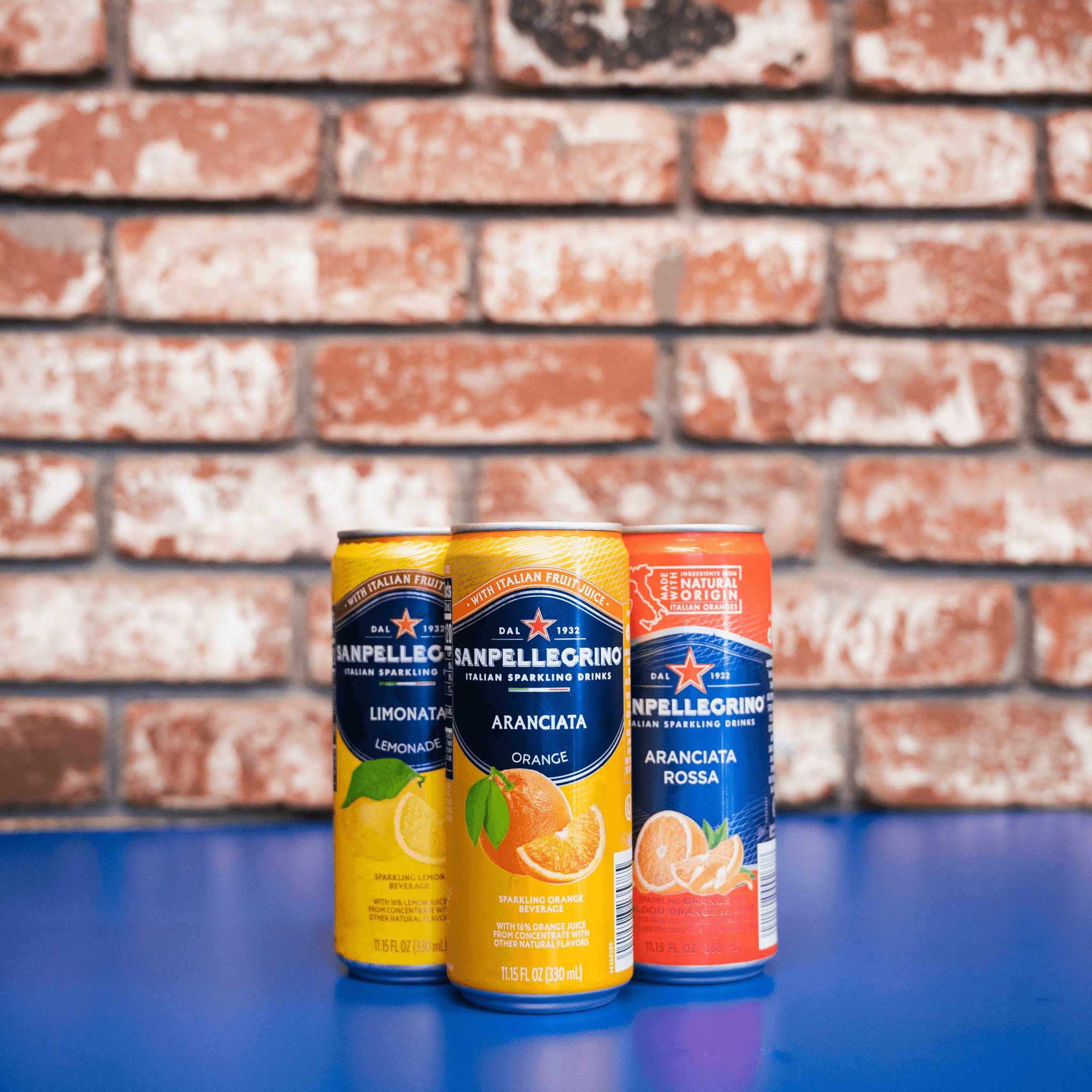 San Pellegrino Aranciata.