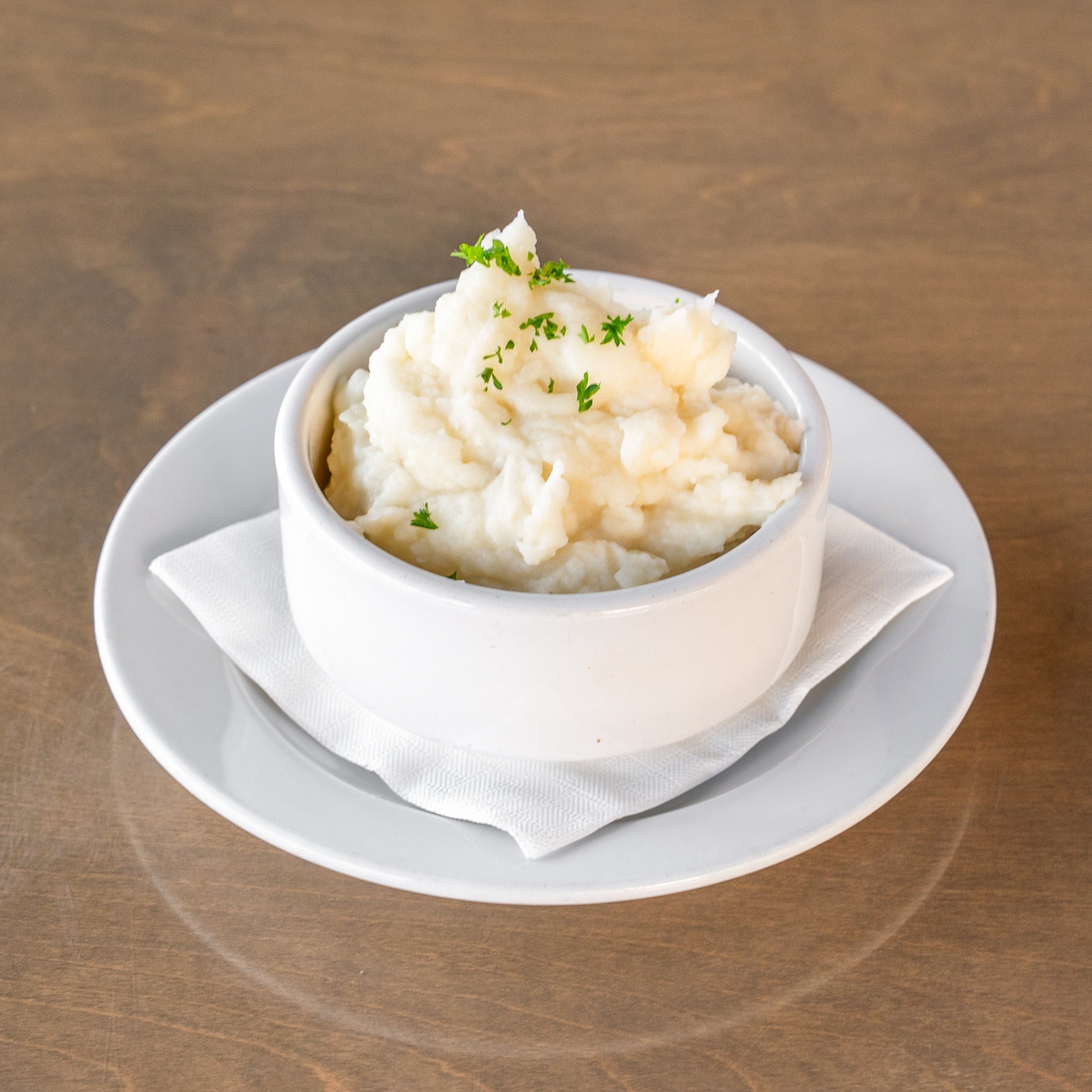Garlic Mashed Potatoes.