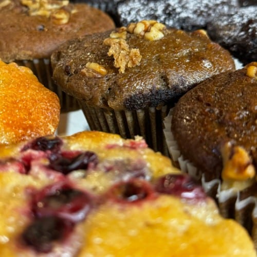 Cranberry Orange Muffin.