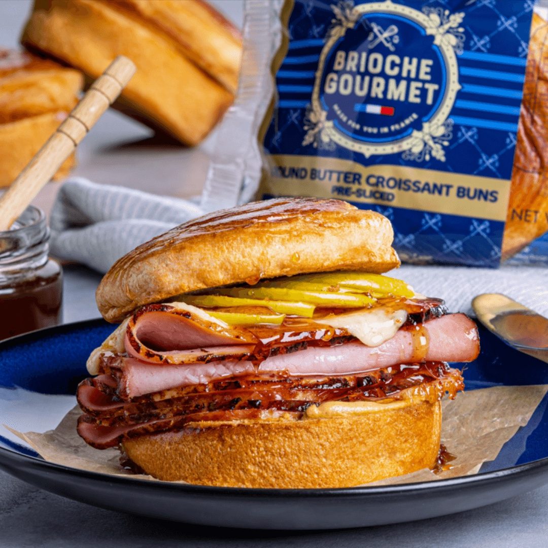 Smoked Ham Sandwich Brioche  smoky, salty, and satisfying..