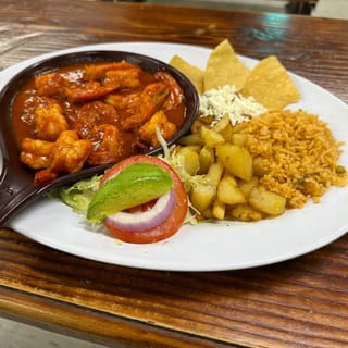 Camarones a la Diabla