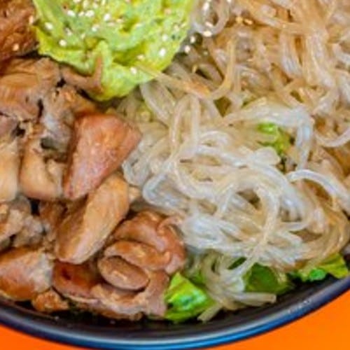 Marinated Pork Bowl.