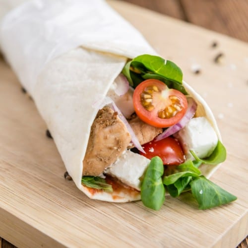 Chicken Salad Wrap.