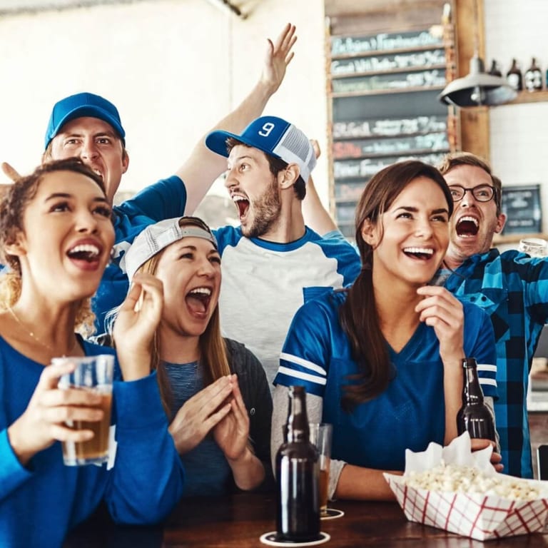 Game Day At Texas Huddle