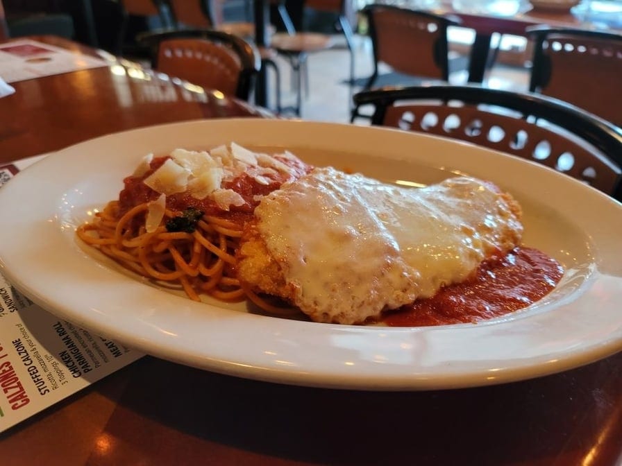 Chicken parmesan.