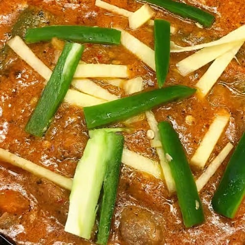 Lamb Karahi Curry.