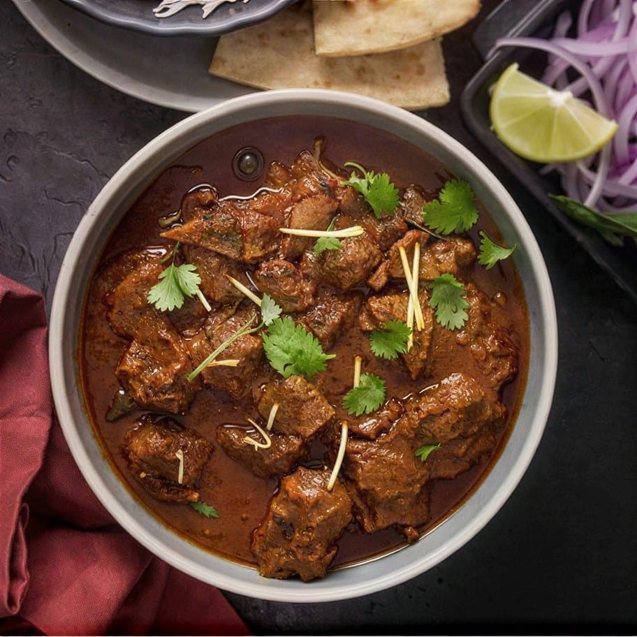 Chicken, Beef, Lamb or Goat Curry.