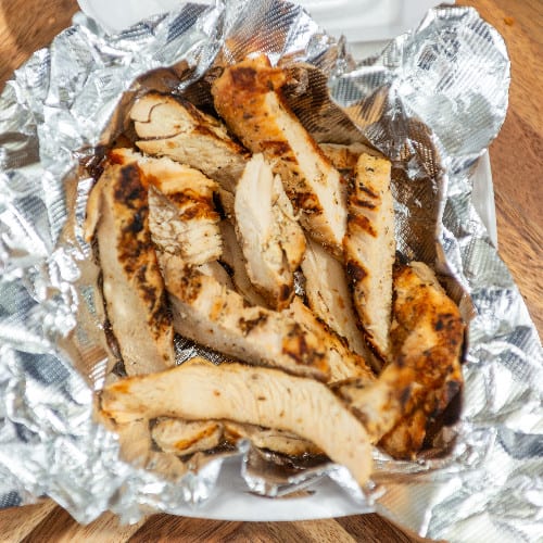 Grilled Chicken Strips.