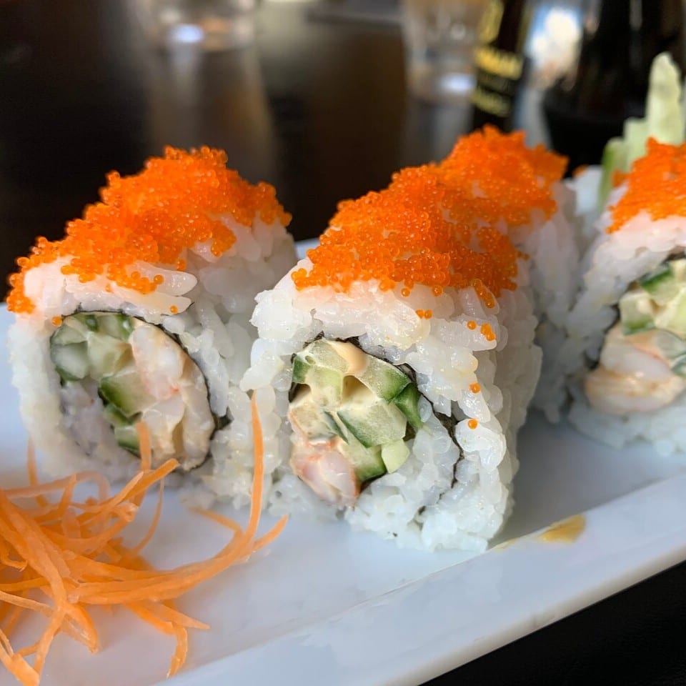 Spicy Shrimp Roll.