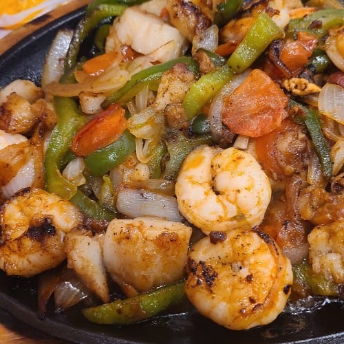 Fajitas De Camarón.