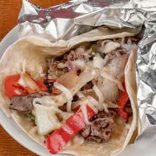 Philly Cheesesteak Taco.