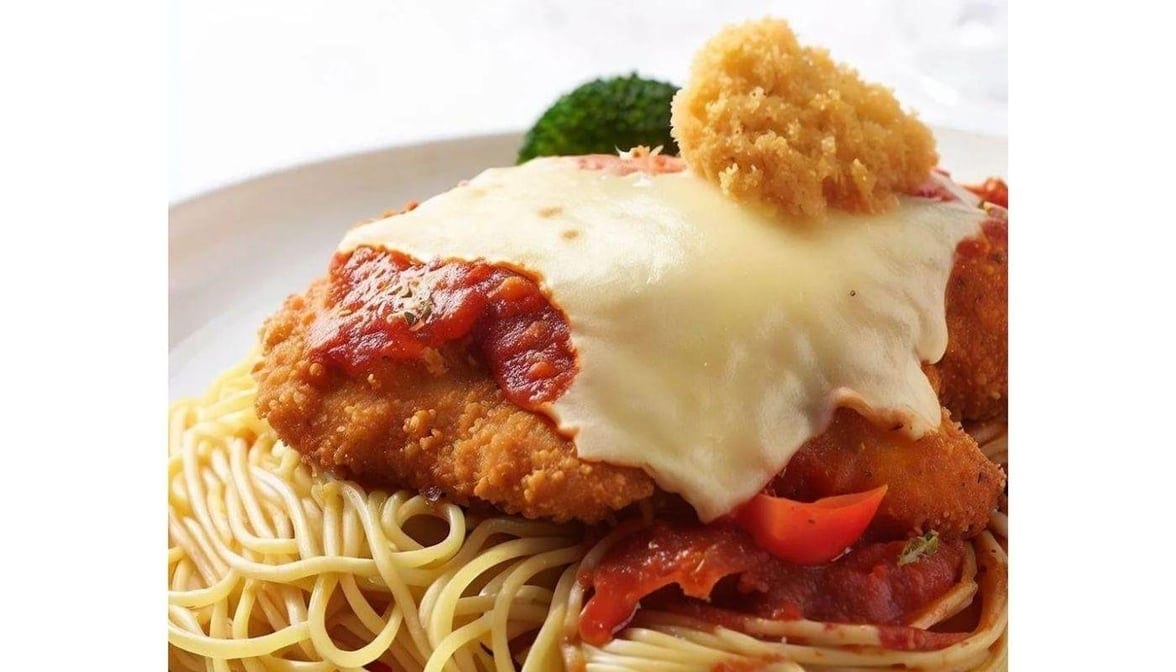 Chicken Parmigiana.