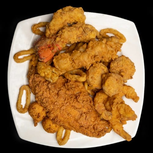 Fried Seafood Combo 2.