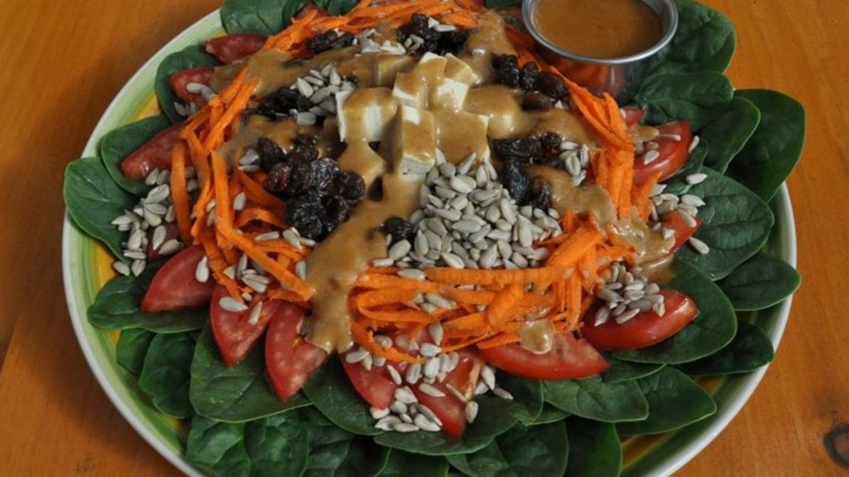Tofu Seed Salad.