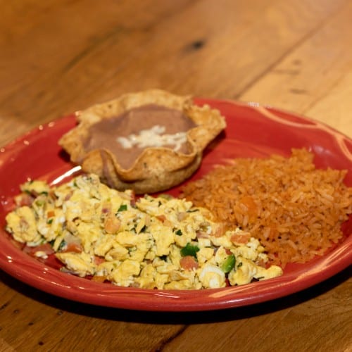 LS - Huevos a La Mexicana.