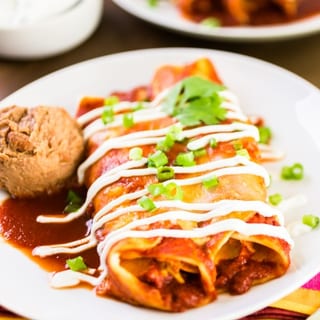 Grilled Chicken Enchilada