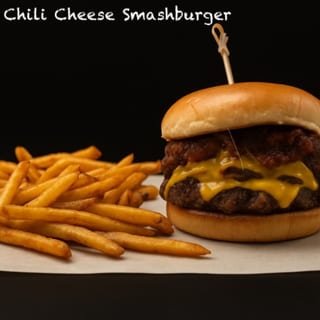 Chili Cheese Smash Burger