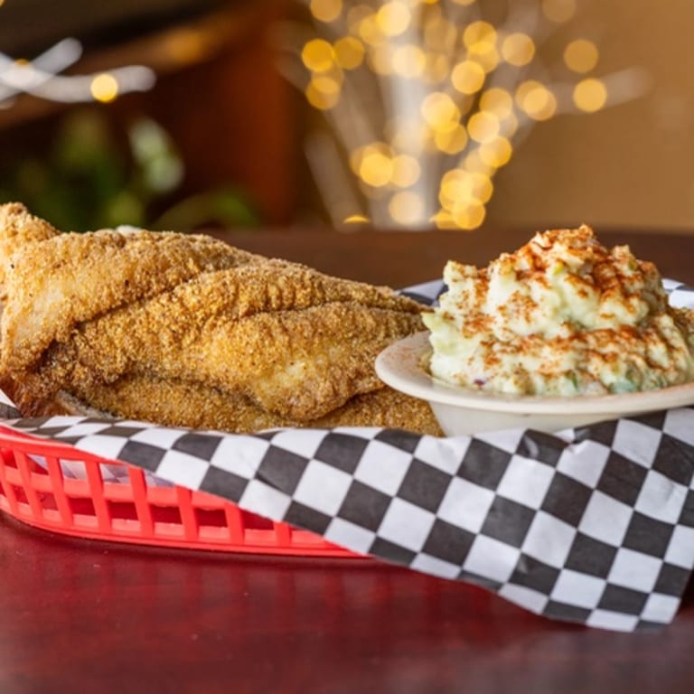 Fresh-Caught Catfish and Seafood Delights