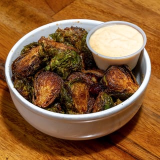 Fried Brussels Sprouts (gf/veg)