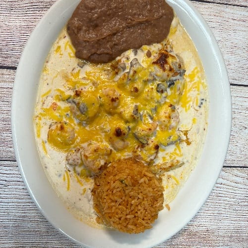 Grilled Tilapia & Shrimp.