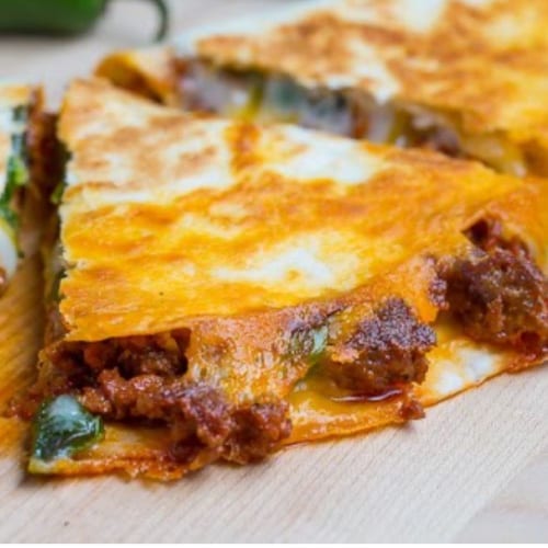 Chorizo Quesadilla.
