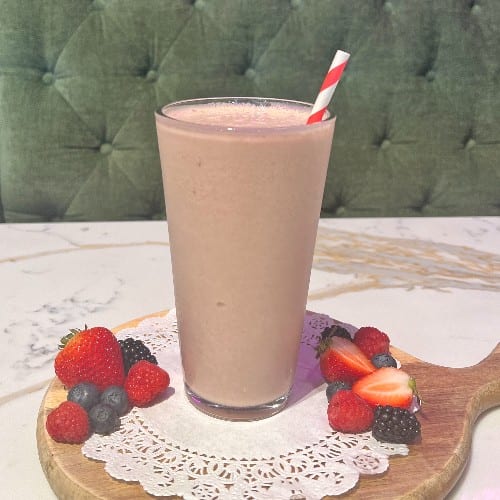 Blooming Berry Smoothie.