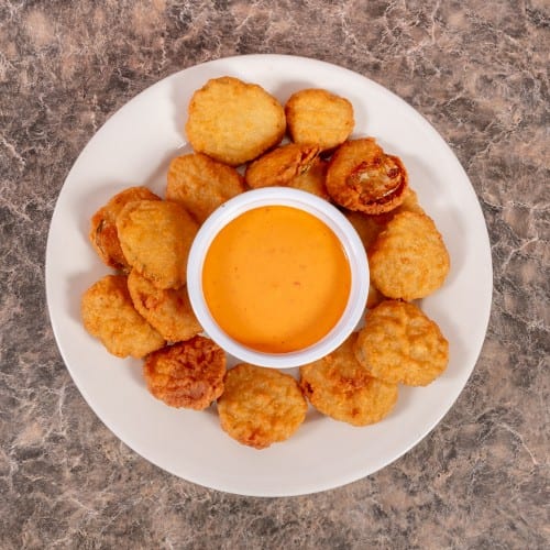 Fried Sliced Pickles.