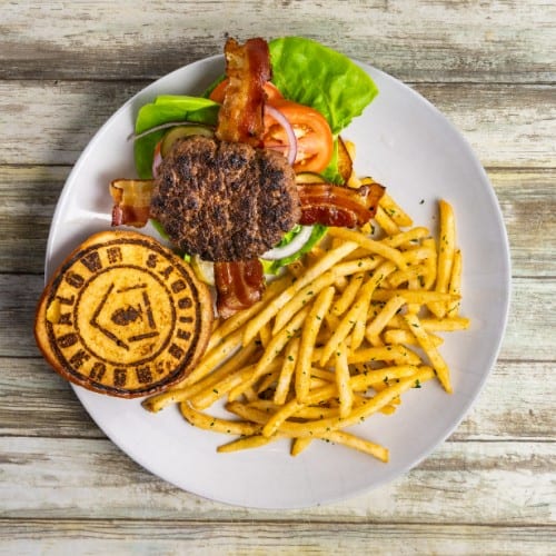 Heights Classic Burger.