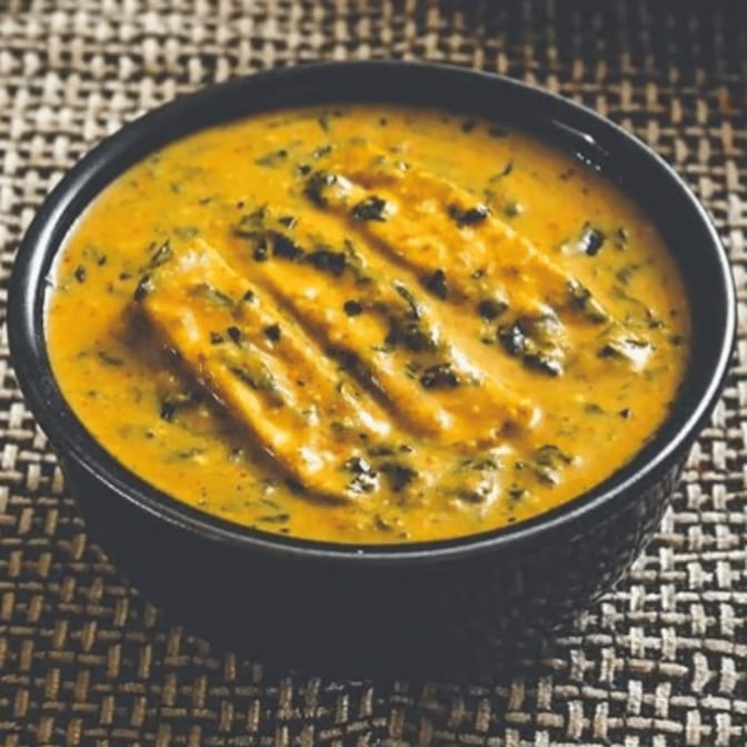 Methi Paneer.