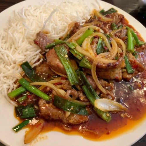 Mongolian Beef.