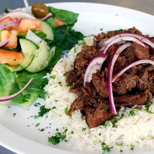 Beef  Shawerma Bowl.