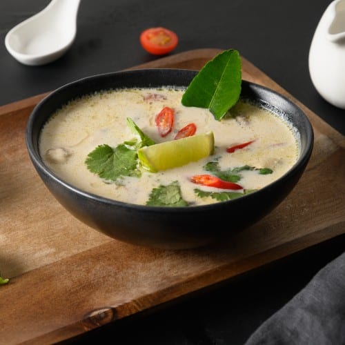 Chicken Coconut Milk Soup.