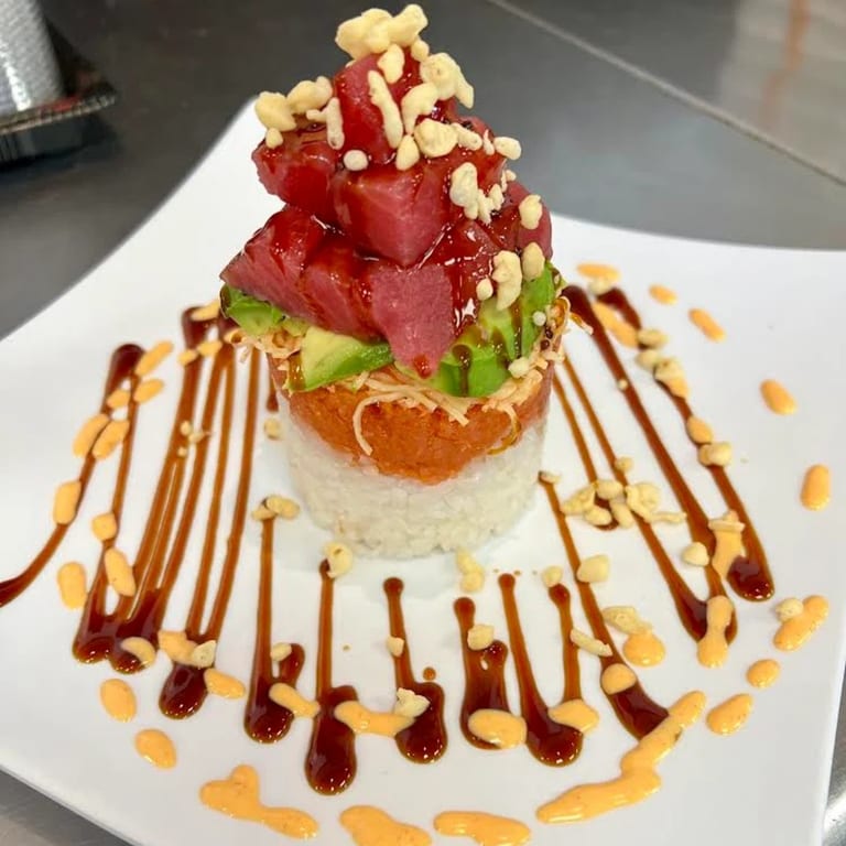 The Volcano Roll Eruption 🌋