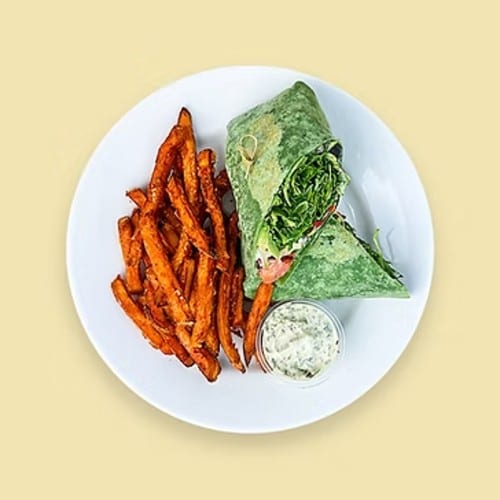 Vegetarian Wrap.