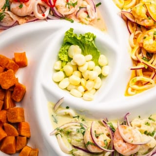 Ceviche Sampler