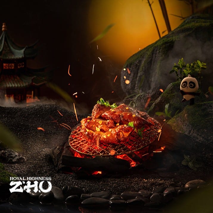 Firecracker Pig Trotters (Chengdu) 烈火烤猪蹄(成都).