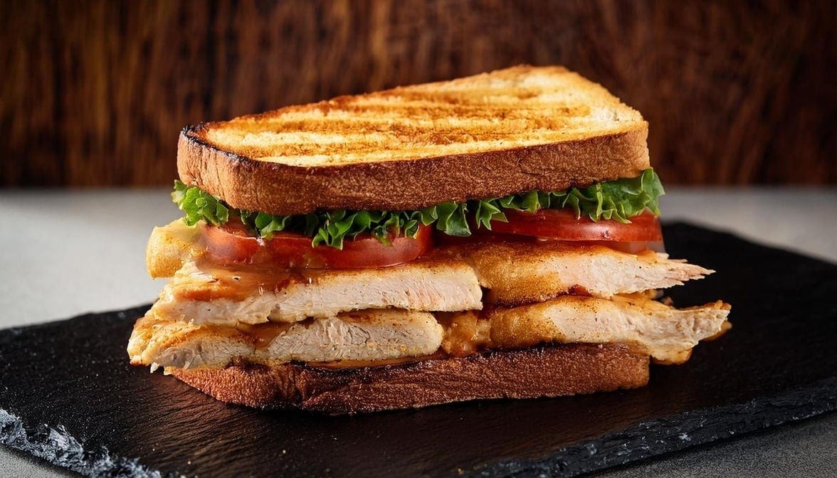 California Grilled Chicken Sandwich.