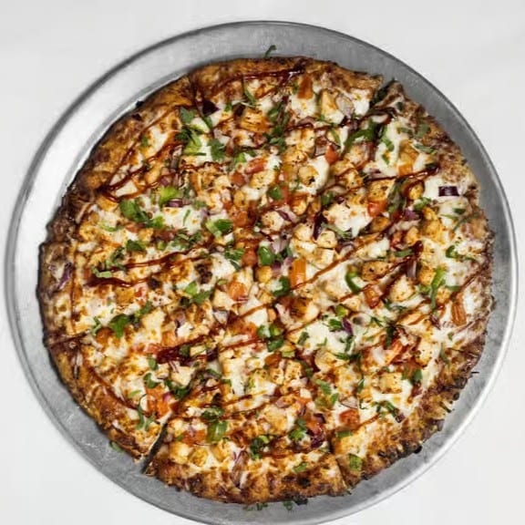 Barbeque Chicken Pizza.